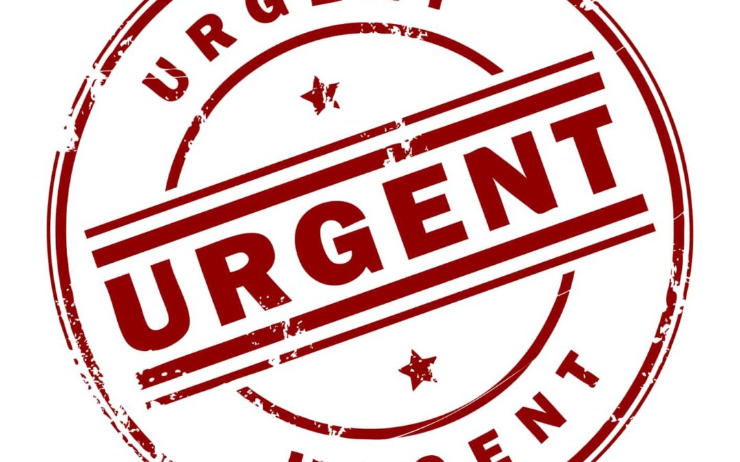 Urgent Is The New Black